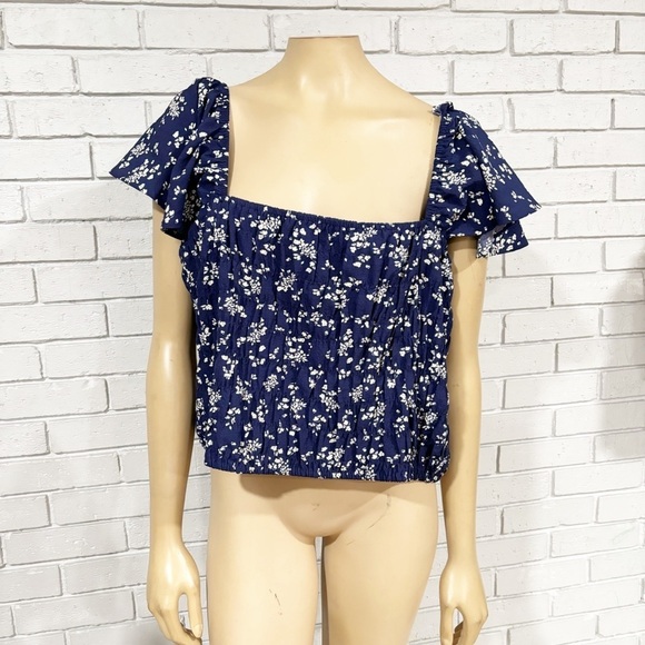 Lane Bryant Women’s Floral Crop Top - Picture 1 of 10